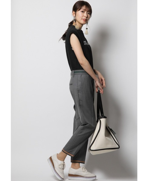 blanc basque（ブランバスク）の「【BLANC basque】T/Wトロパンツ（その他パンツ・レディース・ライトグレー/グレー・SMALL/MEDIUM）」の17枚目の写真