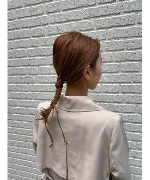 rienda（リエンダ）の「フェイクスエードダブルシィンロープ（ヘアゴム・レディース・ブラック/ブラウン・FREE）」の18枚目の写真