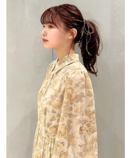 rienda（リエンダ）の「フェイクスエードダブルシィンロープ（ヘアゴム・レディース・ブラック/ブラウン・FREE）」の20枚目の写真