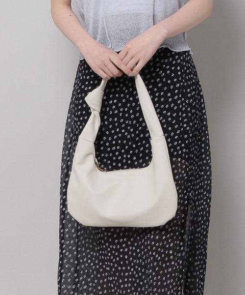 3.3 Field Trip (3.3フィールドトリップ)の「3.3Field Trip/Hobo Bag(ハンドバッグ・レディース・ブラック/ベージュ/その他1/アイボリー・0)」の8枚目の写真