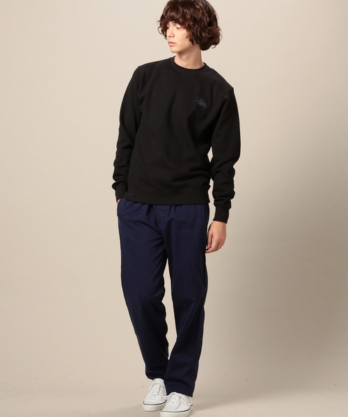 BEAUTY&YOUTH UNITED ARROWS（ビューティーアンドユースユナイテッドアローズ）の「＜STUSSY for BY＞ SWEAT CREW/スウェット ◆（スウェット・メンズ・ブラック/ネイビー・MEDIUM/SMALL/LARGE）」の6枚目の写真