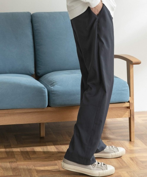 FORK&SPOON（フォークアンドスプーン）の「FORK&SPOON　TRタックストレートパンツ（その他パンツ・メンズ・ブラック/チャコールグレー/ブラウン系その他・4/5）」の11枚目の写真