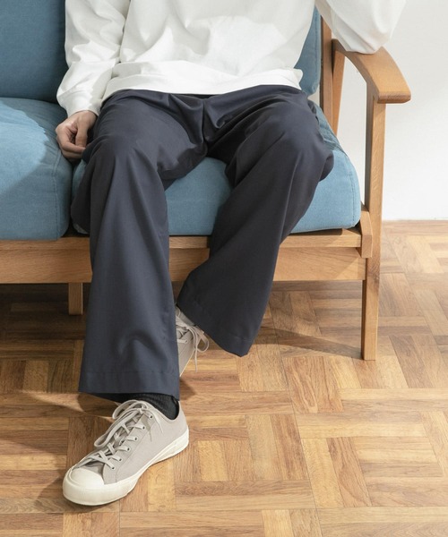 FORK&SPOON（フォークアンドスプーン）の「FORK&SPOON　TRタックストレートパンツ（その他パンツ・メンズ・ブラック/チャコールグレー/ブラウン系その他・4/5）」の14枚目の写真