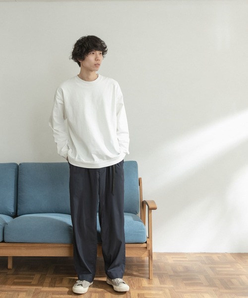 FORK&SPOON（フォークアンドスプーン）の「FORK&SPOON　TRタックストレートパンツ（その他パンツ・メンズ・ブラック/チャコールグレー/ブラウン系その他・4/5）」の16枚目の写真