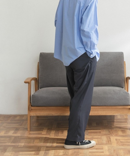 FORK&SPOON（フォークアンドスプーン）の「FORK&SPOON　TRタックストレートパンツ（その他パンツ・メンズ・ブラック/チャコールグレー/ブラウン系その他・4/5）」の21枚目の写真