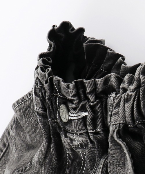 RADCHAP（ラッドチャップ）の「デニムショートパンツ（デニムパンツ・キッズ・サックスブルー/ブラック・120cm/90cm/140cm/100cm/110cm/150cm/130cm）」の17枚目の写真