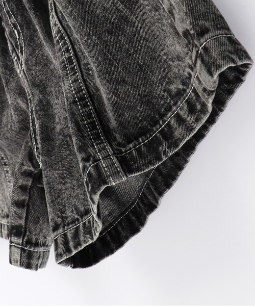 RADCHAP（ラッドチャップ）の「デニムショートパンツ（デニムパンツ・キッズ・サックスブルー/ブラック・120cm/90cm/140cm/100cm/110cm/150cm/130cm）」の20枚目の写真