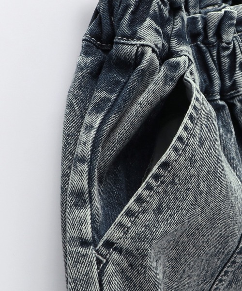 RADCHAP（ラッドチャップ）の「デニムショートパンツ（デニムパンツ・キッズ・サックスブルー/ブラック・120cm/90cm/140cm/100cm/110cm/150cm/130cm）」の18枚目の写真