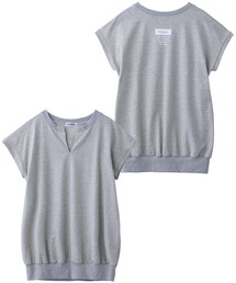 MILKFED. | SPLIT NECK S/S SWEAT TOP(スウェット)