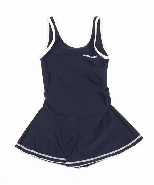 Anap Girl アナップガール の Anap Girl アナップガール キッズスクール水着キュロットワンピースタイプ Upf50 水着 Wear