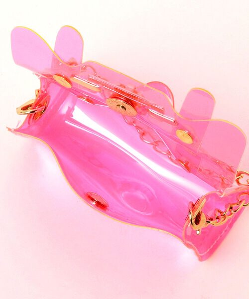 Ray BEAMS(レイビームス)の「bLicensceLL / クリア ポーチ(ポーチ・レディース・ピンク/ミント・ONE SIZE)」の8枚目の写真