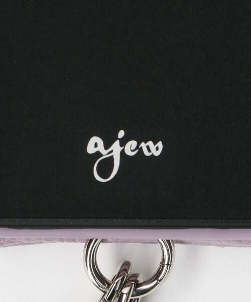 ajew(エジュー)の「<AJEW>CADENAS ジップ ストラップ iPhone 12ProMAXケース(スマホケース/カバー・レディース・ライトブルー/ライラック/ブラウン/ベージュ/ダークグレー/ブラック・FREE)」の11枚目の写真
