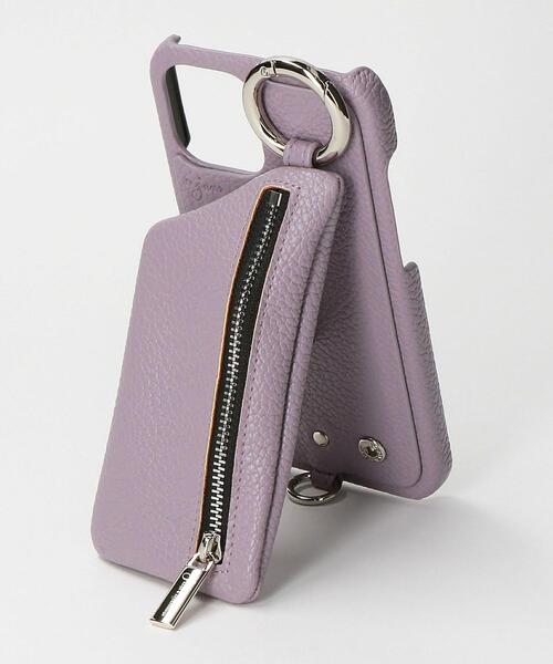 ajew(エジュー)の「<AJEW>CADENAS ジップ ストラップ iPhone 12ProMAXケース(スマホケース/カバー・レディース・ライトブルー/ライラック/ブラウン/ベージュ/ダークグレー/ブラック・FREE)」の12枚目の写真