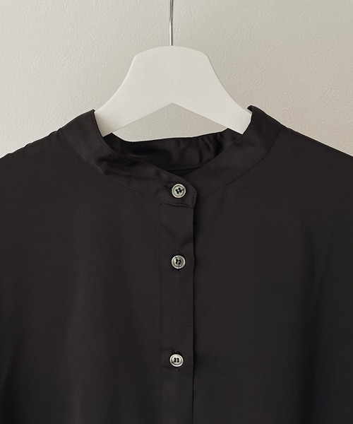 etade(エタード)の「【etade】back slit shirt etdwz4(シャツ/ブラウス・レディース・ブラック/レンガ・FREE)」の11枚目の写真