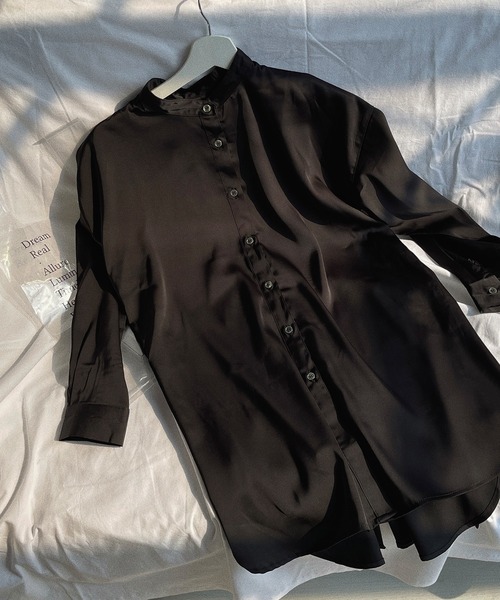 etade(エタード)の「【etade】back slit shirt etdwz4(シャツ/ブラウス・レディース・ブラック/レンガ・FREE)」の21枚目の写真