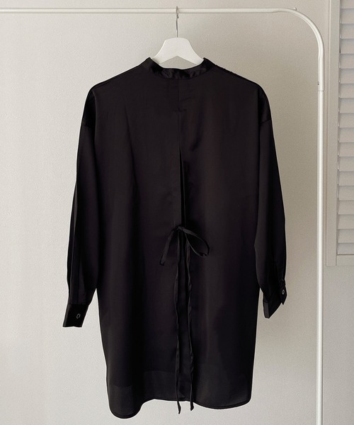 etade(エタード)の「【etade】back slit shirt etdwz4(シャツ/ブラウス・レディース・ブラック/レンガ・FREE)」の16枚目の写真