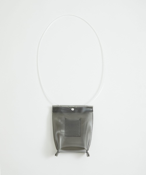 beautiful people（ビューティフルピープル）の「【beautiful people(ビューティフルピープル)】クリアエンボスネームドキュメントバッグ 1115611922（トートバッグ・レディース・クリア/ブラック/ラベンダー・FREE）」の13枚目の写真