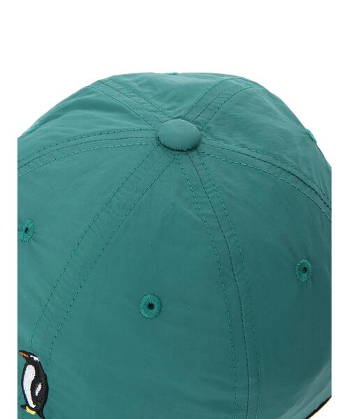 koe（コエ）の「RUBEN ペンギンナイロンキャップ（キャップ・レディース・ブラック/グリーン/グレー・FREE）」の9枚目の写真