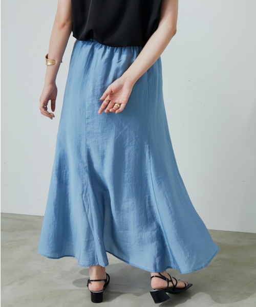 Aunt Marie's（アントマリーズ）の「マーメイドラインスカート（スカート・レディース・ベージュ/イエロー/ブルー・FREE）」の16枚目の写真