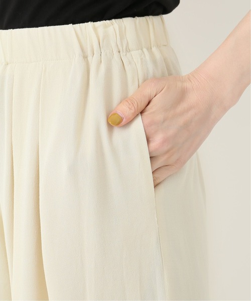 plage（プラージュ）の「rayon drape パンツ◆（その他パンツ・レディース・ブラック/アイボリー・38/36）」の16枚目の写真