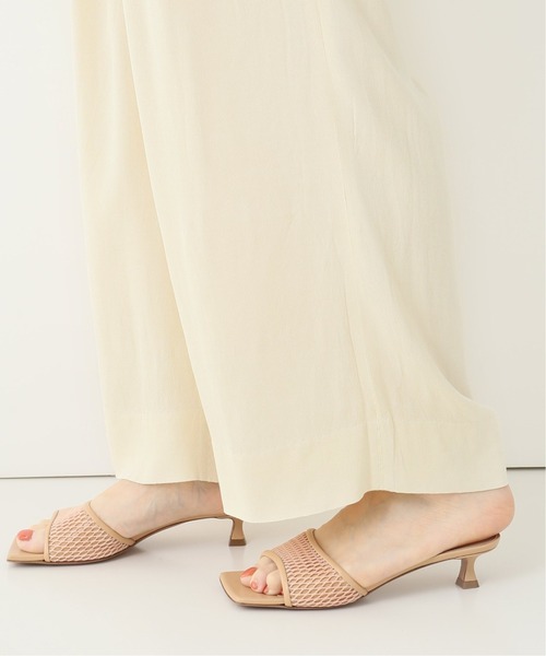 plage（プラージュ）の「rayon drape パンツ◆（その他パンツ・レディース・ブラック/アイボリー・38/36）」の7枚目の写真