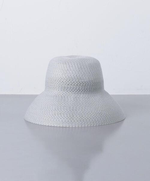 UNITED ARROWS（ユナイテッドアローズ）の「UWSC シアー ハット◆（ハット・レディース・ベージュ/ライトグレー/ブラック・FREE）」の13枚目の写真