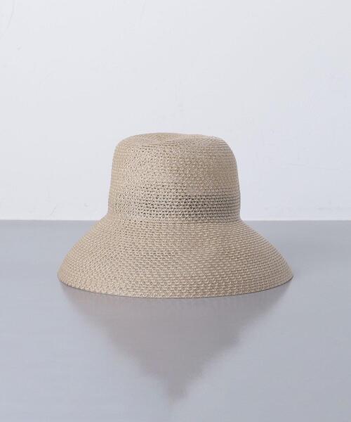 UNITED ARROWS（ユナイテッドアローズ）の「UWSC シアー ハット◆（ハット・レディース・ベージュ/ライトグレー/ブラック・FREE）」の17枚目の写真