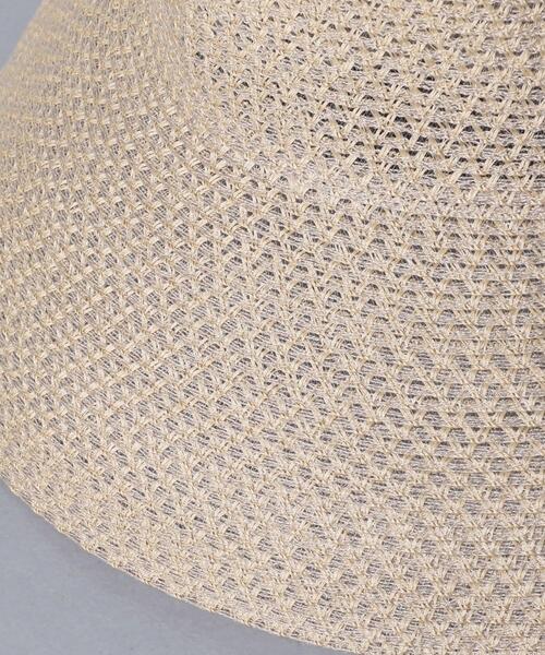 UNITED ARROWS（ユナイテッドアローズ）の「UWSC シアー ハット◆（ハット・レディース・ベージュ/ライトグレー/ブラック・FREE）」の18枚目の写真