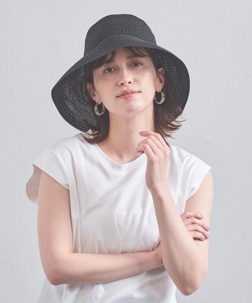 UNITED ARROWS（ユナイテッドアローズ）の「UWSC シアー ハット◆（ハット・レディース・ベージュ/ライトグレー/ブラック・FREE）」の19枚目の写真