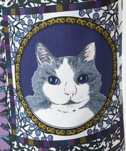 ふりふ（フリフ）の「浴衣「猫物語」（浴衣・レディース・パープル・FREE）」の9枚目の写真