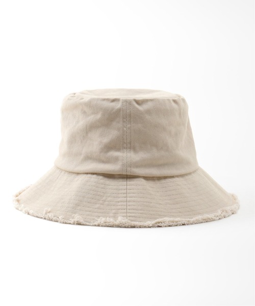 Bonum(ボナム)の「デニムフリンジハット(ハット・レディース・ホワイト・FREE)」の10枚目の写真