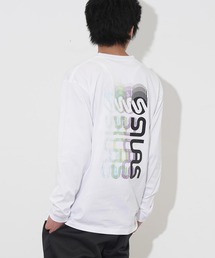 SILAS | PRINT L/S TEE SLICED LOGO(Tシャツ/カットソー)