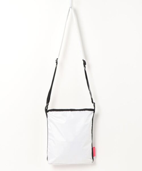 CONNA DESIGN（コンナデザイン）の「【CONNA DESIGN/コンナデザイン】別注Water Repellent Packable Sacoche パッカブルサコッシュ（ショルダーバッグ・メンズ・ホワイト/ブラック/イエロー・FREE）」の6枚目の写真