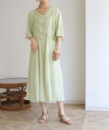 HER CLOSET（ハークローゼット）の「【HERCLOSET】前後2wayレースアップワンピース（ワンピース・メンズ）」