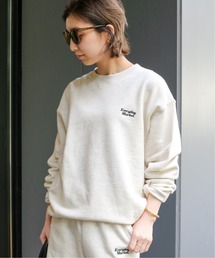 【SKIN/スキン】 クルーネック スウェット プルオーバー