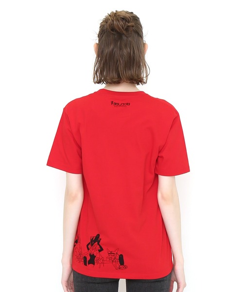 Design Tshirts Store graniph（デザイン　ティーシャツ　ストア　グラニフ）の「ヤッターワン シャドー(ヤッターマン)｜コラボTシャツ（Tシャツ/カットソー・メンズ・レッド系その他・SMALL/MEDIUM/LARGE/X-SMALL）」の8枚目の写真