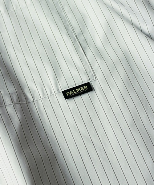 JOURNAL STANDARD relume（ジャーナルスタンダード　レリューム）の「【PALMER for relume】SLOUCHY STRIPE 7S シャツ（シャツ/ブラウス・メンズ・グレー/サックスブルー/ベージュ/ネイビー・M/L）」の16枚目の写真