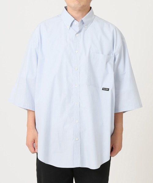 JOURNAL STANDARD relume（ジャーナルスタンダード　レリューム）の「【PALMER for relume】SLOUCHY STRIPE 7S シャツ（シャツ/ブラウス・メンズ・グレー/サックスブルー/ベージュ/ネイビー・M/L）」の6枚目の写真