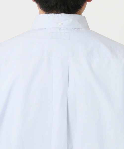 JOURNAL STANDARD relume（ジャーナルスタンダード　レリューム）の「【PALMER for relume】SLOUCHY STRIPE 7S シャツ（シャツ/ブラウス・メンズ・グレー/サックスブルー/ベージュ/ネイビー・M/L）」の9枚目の写真