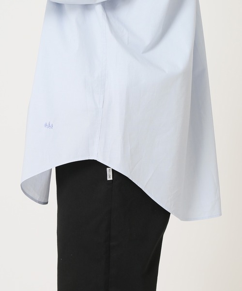 JOURNAL STANDARD relume（ジャーナルスタンダード　レリューム）の「【PALMER for relume】SLOUCHY STRIPE 7S シャツ（シャツ/ブラウス・メンズ・グレー/サックスブルー/ベージュ/ネイビー・M/L）」の20枚目の写真