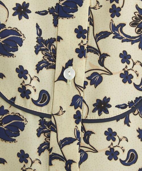 green label relaxing(グリーンレーベルリラクシング)の「ヴィンテージ フラワー プリント ワンピース(ワンピース・レディース・ネイビー/オフホワイト・FREE)」の10枚目の写真