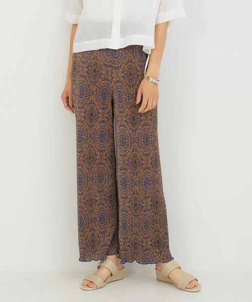 abahouse mavie（アバハウスマヴィ）の「クリスタルプリーツパンツ（その他パンツ・レディース・ブラック/ラベンダー/オフホワイト/ライム/アイボリー/ネイビー/ブラック系その他・フリー）」の11枚目の写真