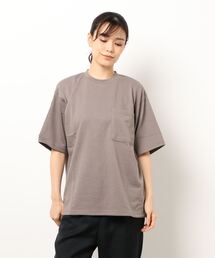 koe（コエ）の「ミニ裏毛ポケット付き半袖Ｔシャツ＊（Tシャツ/カットソー・メンズ）」