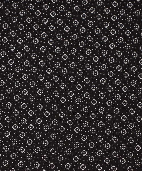 Malle（マル）の「malle コットンポプリン　小花プリント　大きなシャツ（シャツ/ブラウス・レディース・ブラック・FREE）」の12枚目の写真