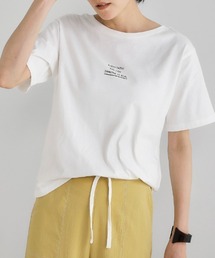 【綿100%】プチプリントTシャツ