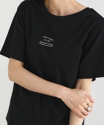 【綿100%】プチプリントTシャツ
