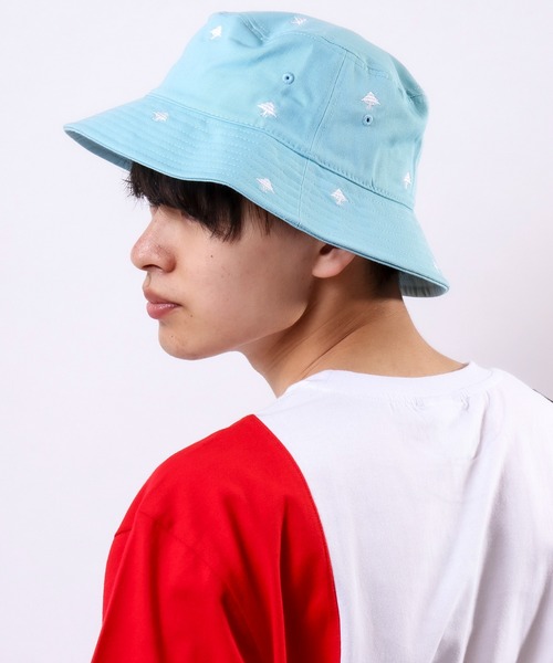 LRG（エルアールジー）の「【LRG】バケットハット（ハット・メンズ・ライトブルー/キャメル/ライトピンク/レッド・FREE）」の2枚目の写真