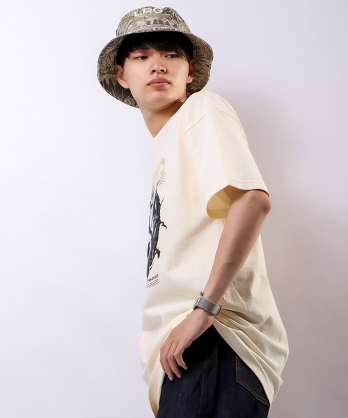 LRG（エルアールジー）の「【LRG】バケットハット（ハット・メンズ・ライトブルー/キャメル/ライトピンク/レッド・FREE）」の5枚目の写真