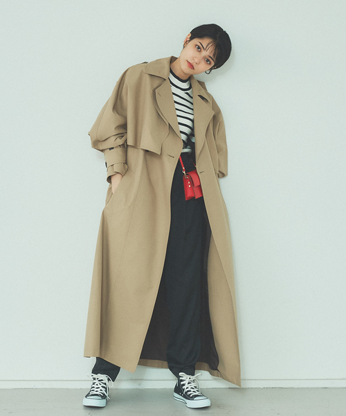 Rouge vif Anna（ルージュヴィフアンナ）の「5分袖ハイネックリブニット（ニット/セーター・レディース・ブラック/その他/レッド・フリー）」の16枚目の写真