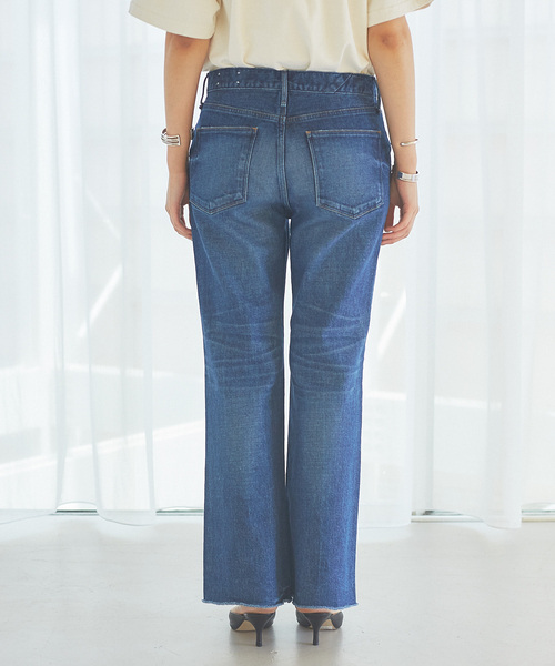 upperhights（アッパーハイツ）の「【upper hights】別注カラーTHE BIRKINデニム（その他パンツ・レディース・インディゴブルー・25/21/22/23/24）」の6枚目の写真